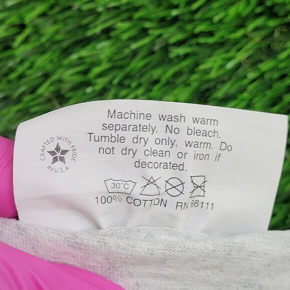 Vintage 90s Myrtle Beach Shirt Womens Large 21x27 Gray - Picture 7 of 12